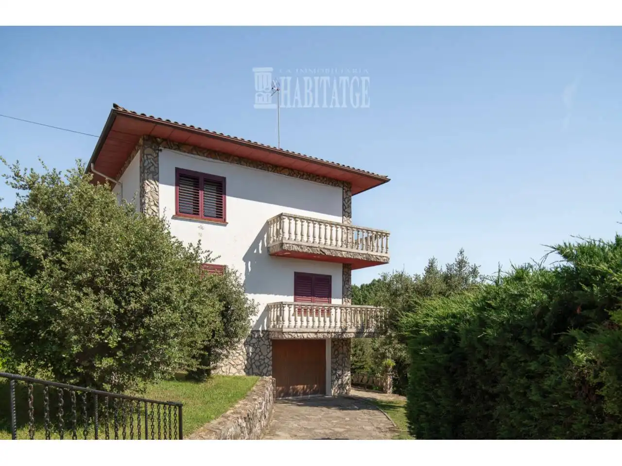 Vista exterior de Casa o xalet en venda en Les Masies de Voltregà amb Calefacció i Jardí privat