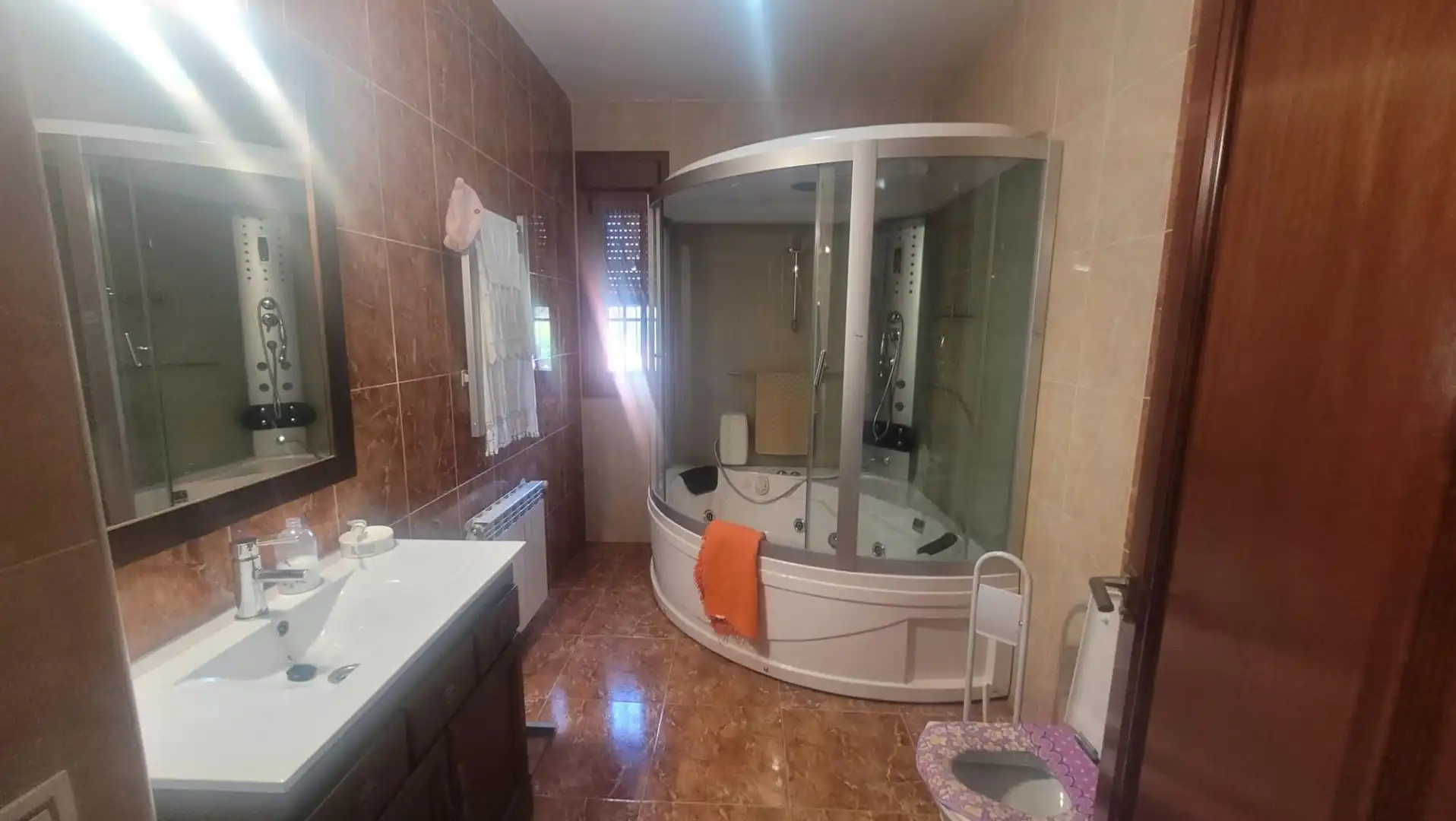Baño de Casa o chalet en venta en Casar de Cáceres con Aire acondicionado, Calefacción y Trastero