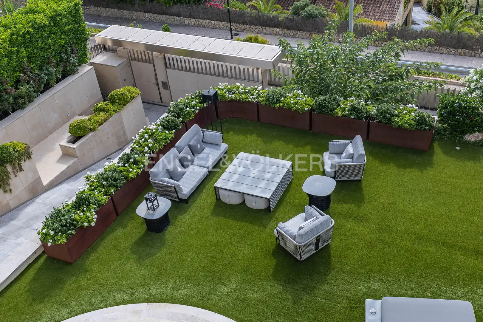 Terrassa de Casa o xalet en venda en Sitges amb Aire condicionat, Calefacció i Jardí privat