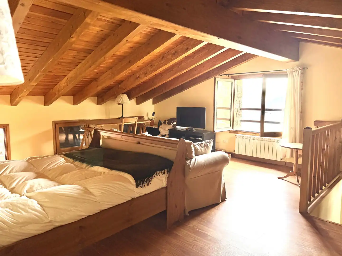 Habitación de Casa o chalet de alquiler en Castellar de n'Hug con Calefacción y Amueblado