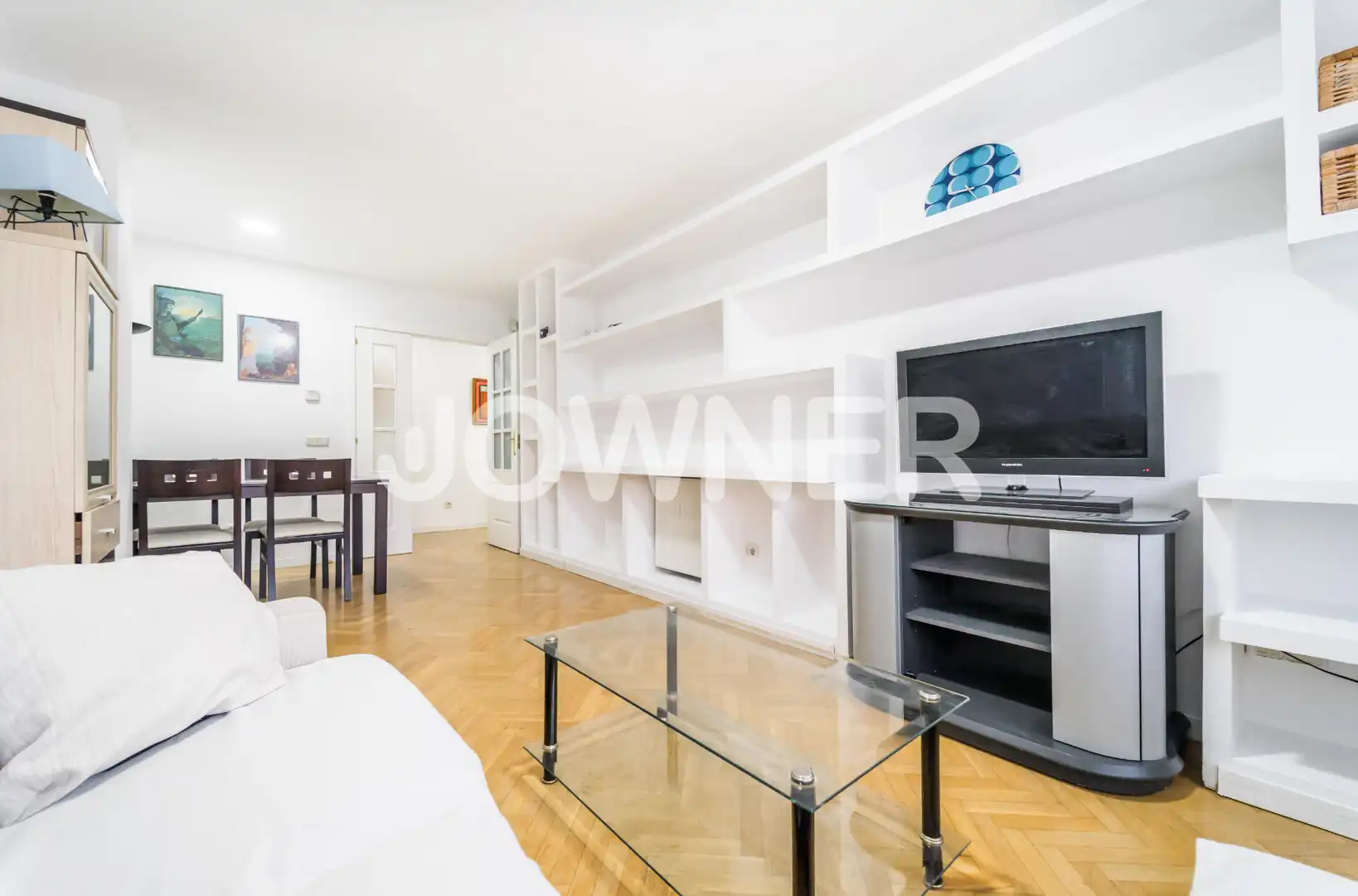 Sala de estar de Piso en venta en Madrid con Aire acondicionado, Calefacción y Amueblado