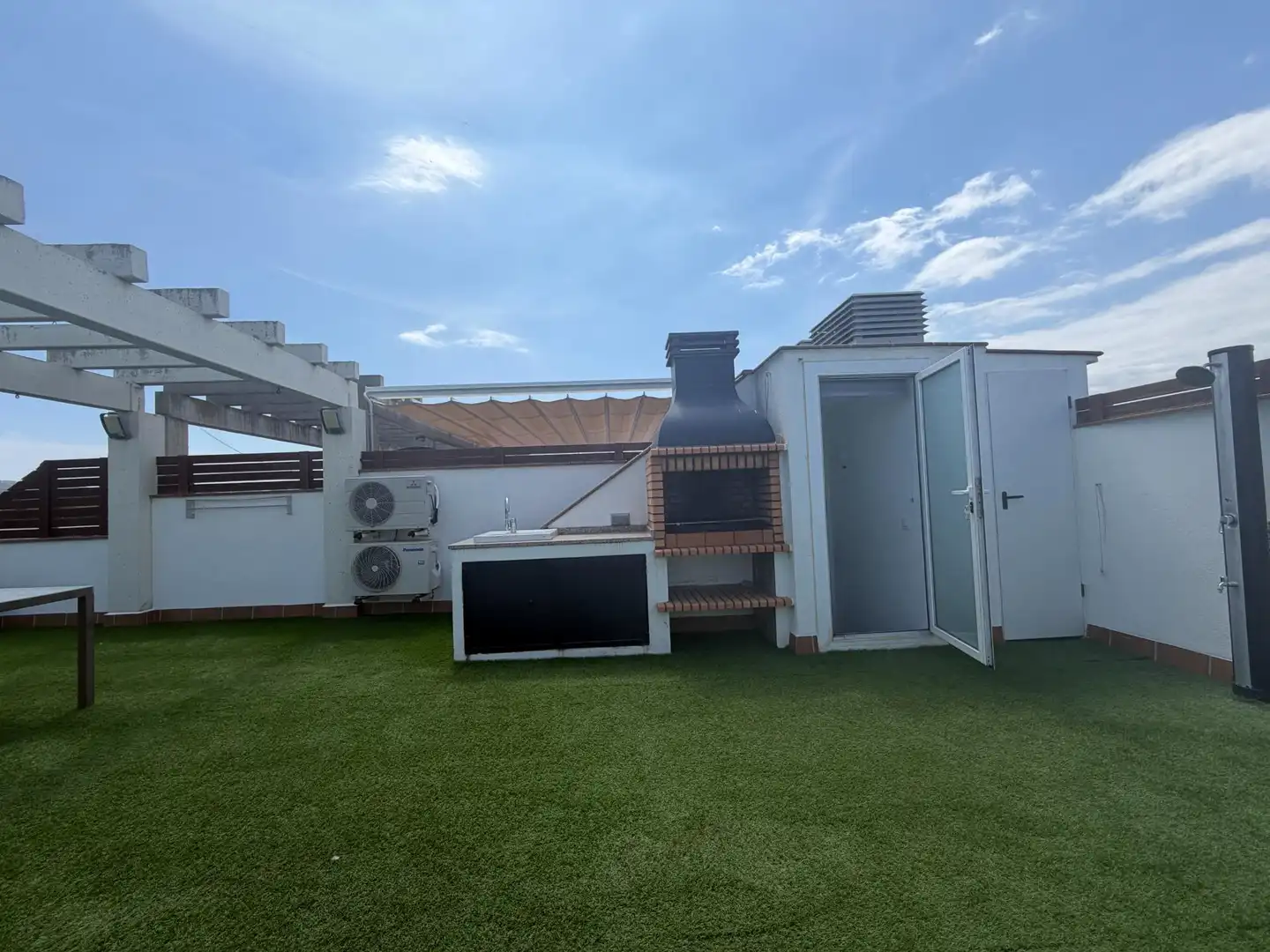 Terraza de Ático en venta en Roses con Aire acondicionado, Parquet y Terraza