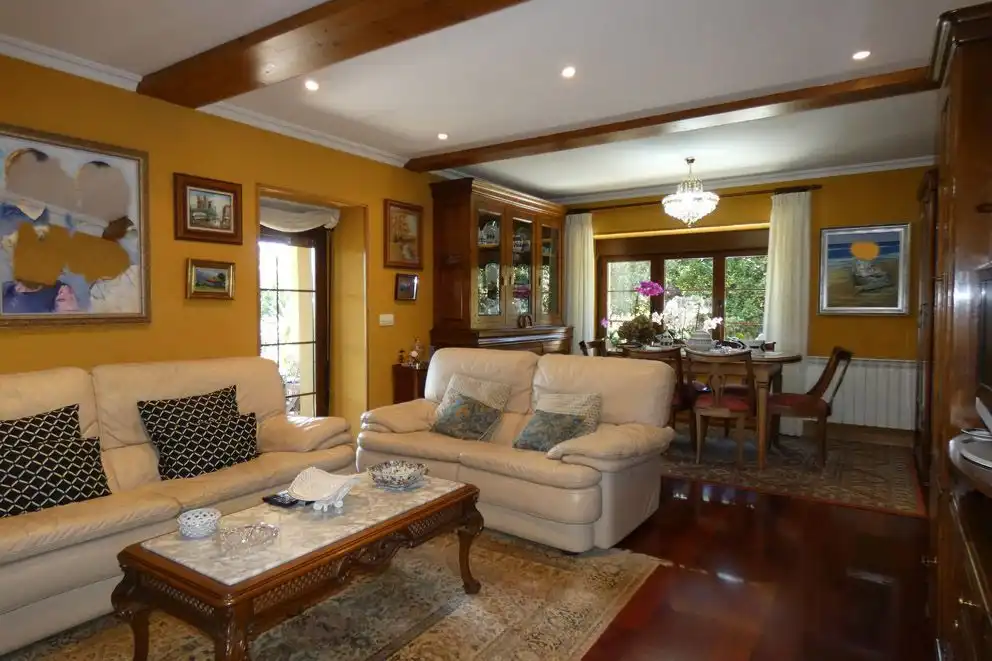 Living room of Houses for sale in Navia  with Private garden and Storage room
