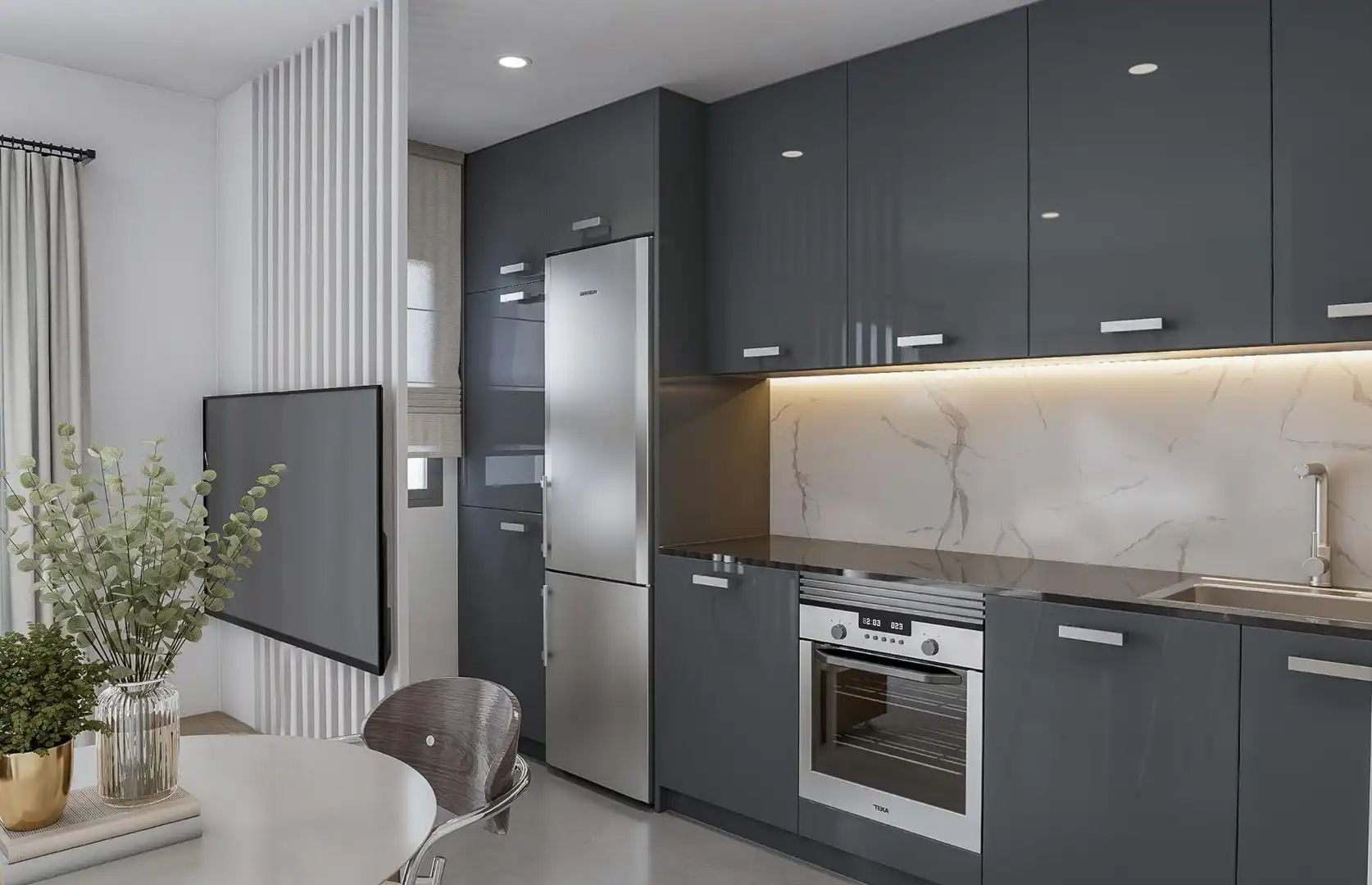 Kitchen of Study for sale in Costa del Silencio