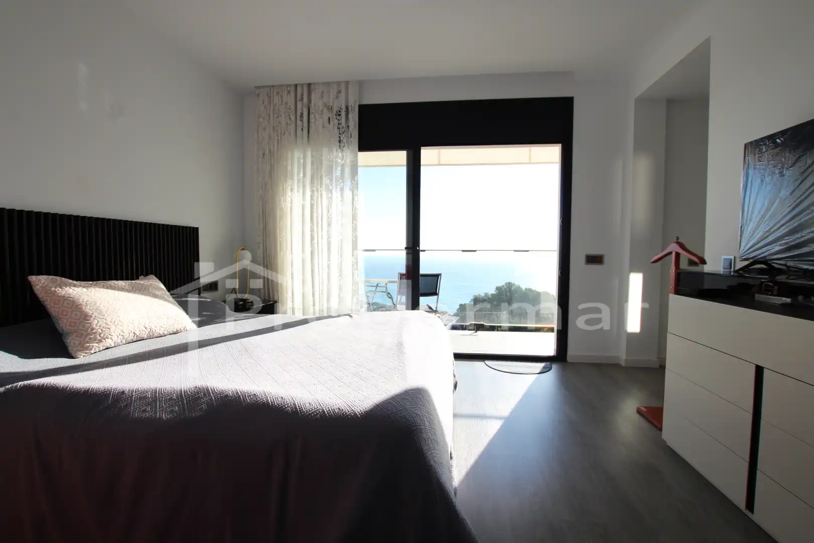 Bedroom of Detached homes for sale in Caldes d'Estrac  with Air Conditioner, Heating and Private garden