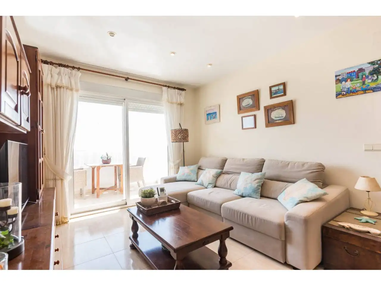 Living room of Flat for sale in Cartagena  with Air Conditioner, Terrace and Storage room