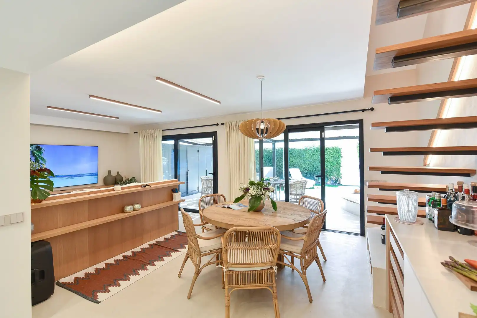 Esszimmer von Haus oder Chalet zur Miete in San Bartolomé de Tirajana mit Gemeinschaftspool