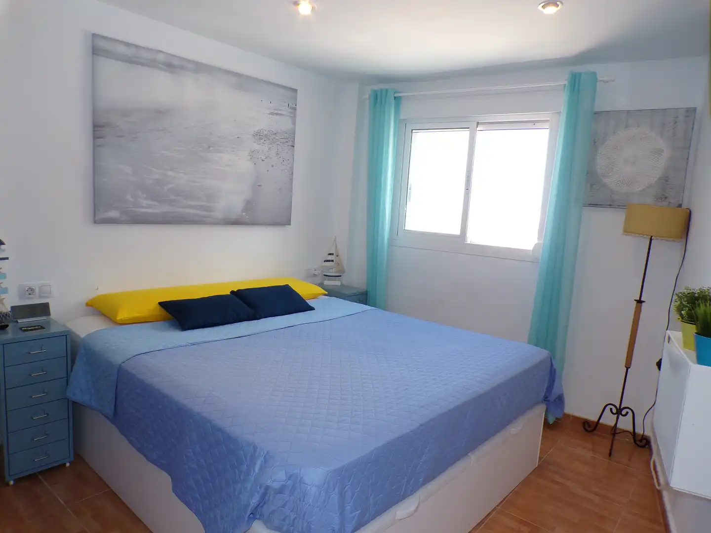Schlafzimmer von Wohnungen zum Verkauf in Cullera mit Terrasse, Möbliert und Ofen