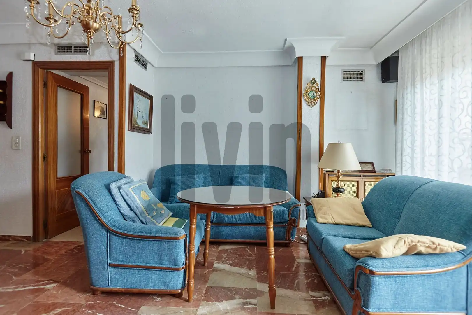 Sala de estar de Piso en venta en Jaén con Aire acondicionado, Calefacción y Terraza