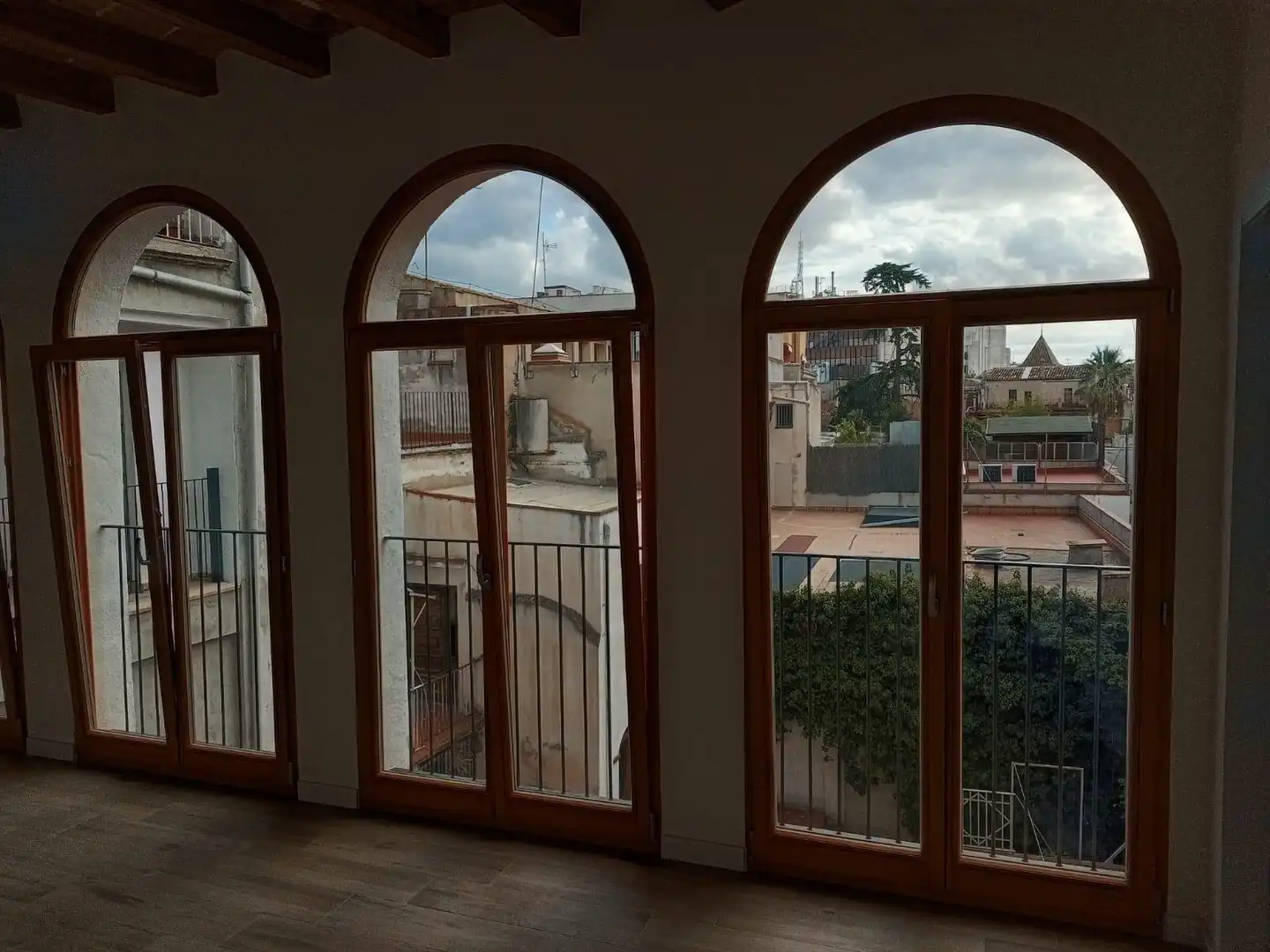 Terraza de Piso en venta en Vilafranca del Penedès con Parquet, Terraza y Balcón