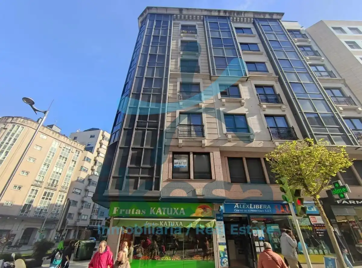Vista exterior de Oficina en venta en Vigo 