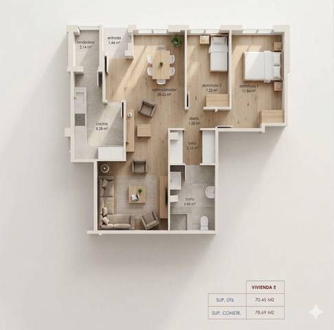 Piso en Venta en  ASTURIAS, 6 en Los Corrales de Buelna