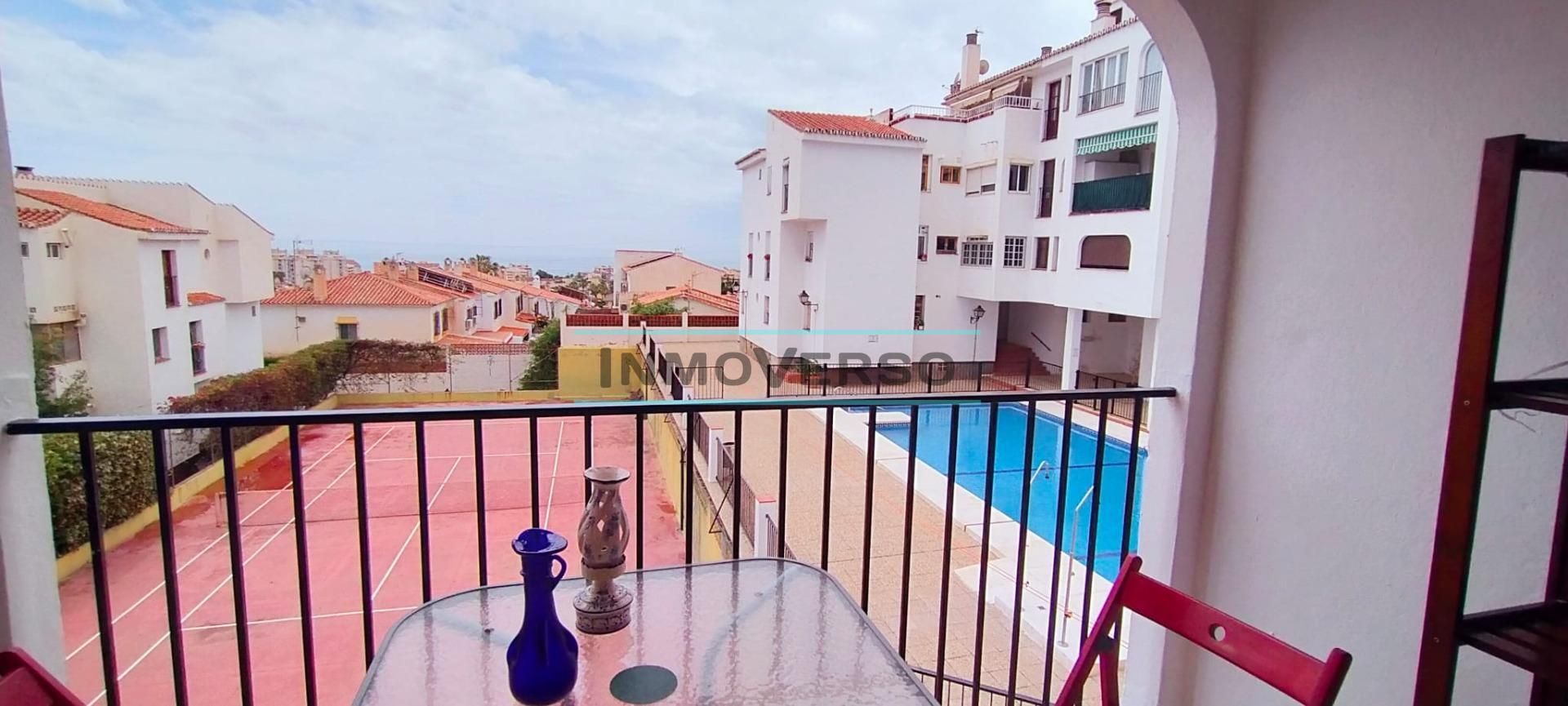 Exterior view of Flat to rent in Rincón de la Victoria  with Private garden, Terrace and Balcony