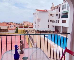 Exterior view of Flat to rent in Rincón de la Victoria  with Private garden, Terrace and Balcony