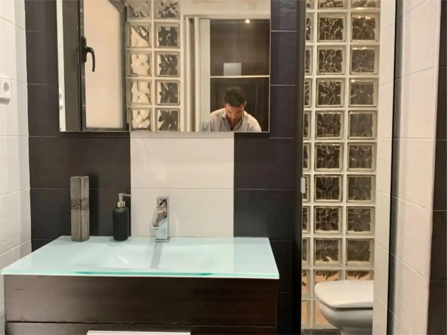 Bany de Loft de lloguer en  Madrid Capital amb Aire condicionat