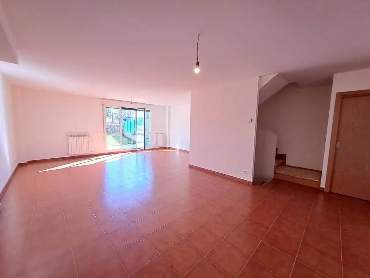 Living room of Houses for sale in Valdorros  with Heating, Private garden and Parquet flooring