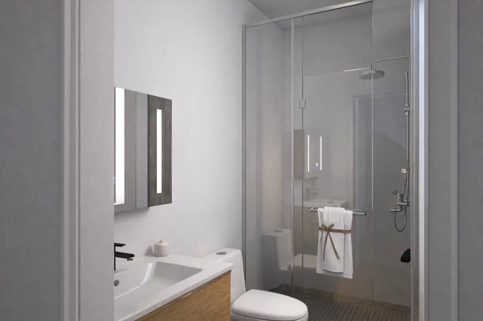Baño de Casa adosada en venta en Bargas con Calefacción, Jardín privado y Terraza