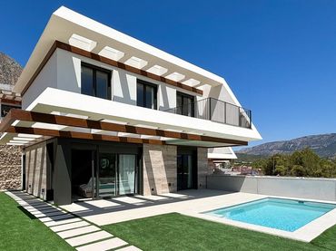 Villa mit Pool zum Verkauf in Balcón de Ponoig - Polop Paradis - Polop Hills