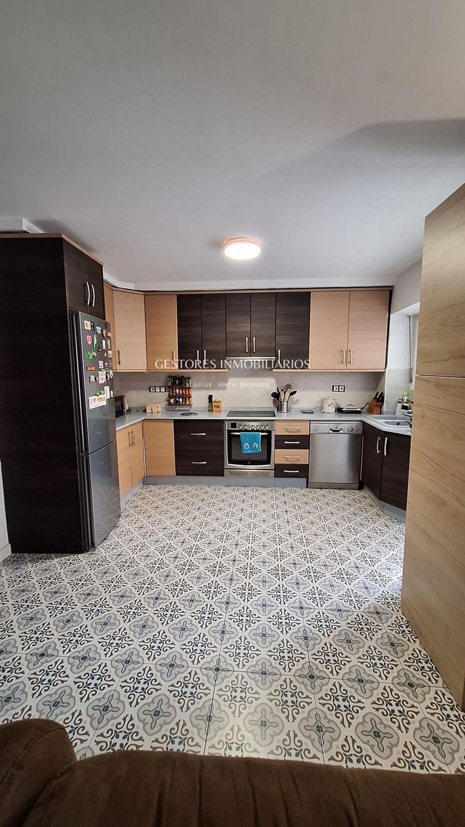 Kitchen of Flat for sale in Alcoy / Alcoi  with Heating, Terrace and Storage room