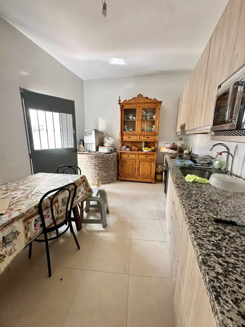 Cocina de Casa o chalet en venta en Benamocarra con Terraza y Amueblado