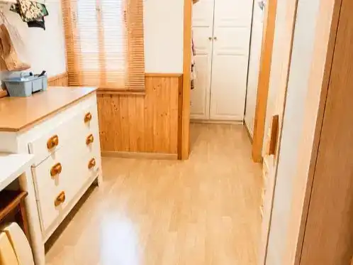 Kitchen of Flat for sale in Badalona  with Air Conditioner