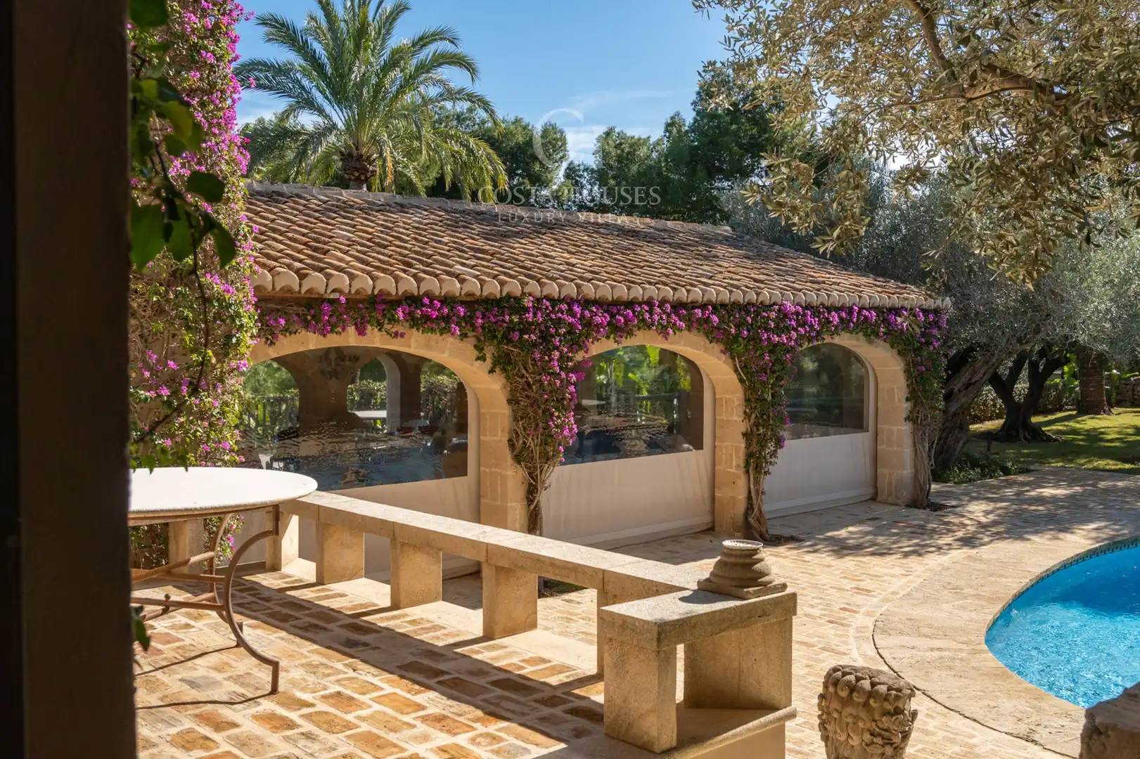 Terraza de Casa o chalet en venta en Jávea / Xàbia con Aire acondicionado, Calefacción y Jardín privado