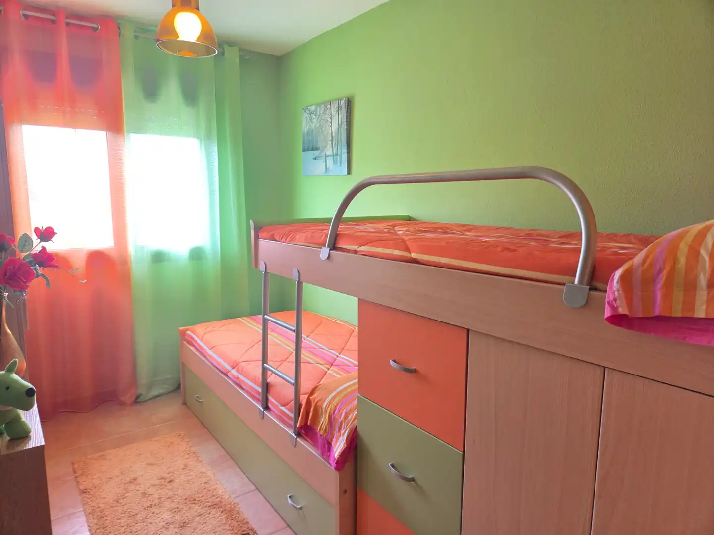 Bedroom of Flat for sale in Barreiros  with Terrace, Storage room and Furnished