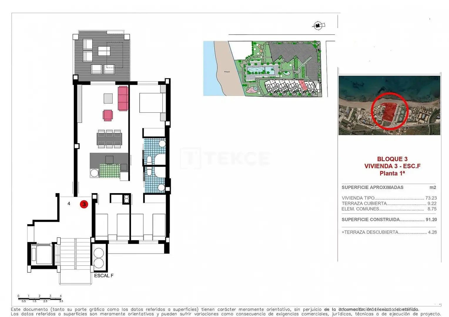 Apartament amb terrassa en venda a Las Marinas / Les Marines, imagen 24