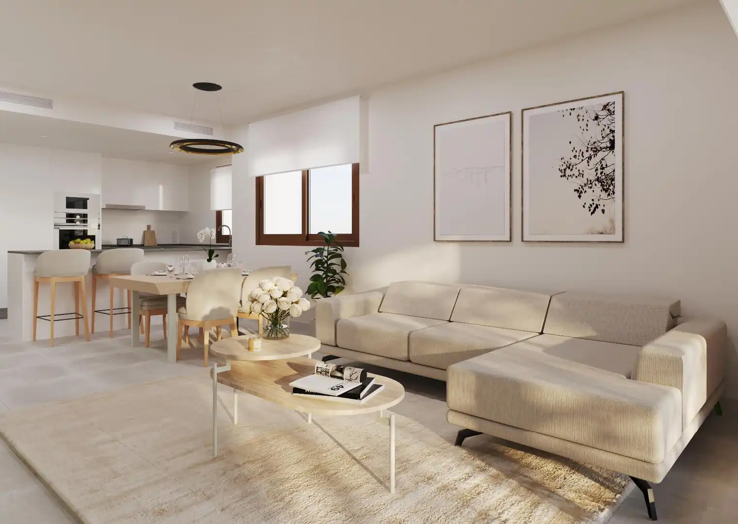 Sala d'estar de Apartament en venda en Capdepera amb Aire condicionat, Calefacció i Terrassa