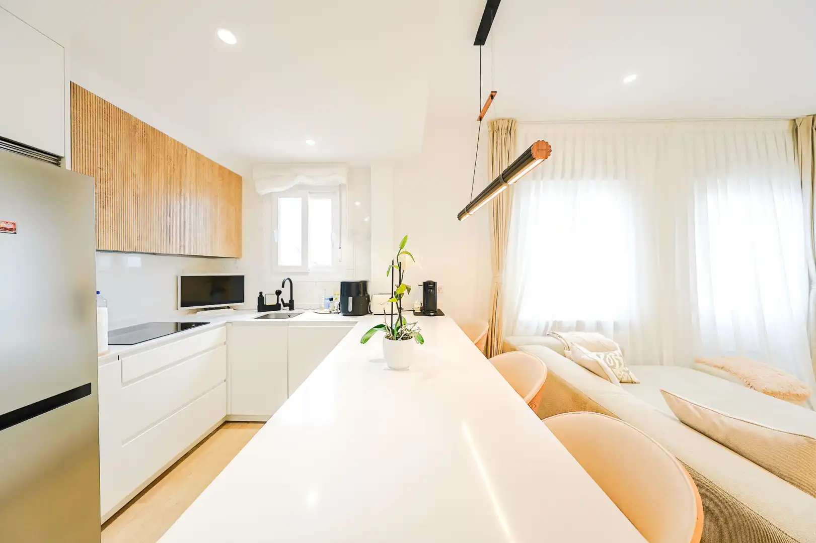 Kitchen of Attic for sale in Madrid  with Air Conditioner, Heating and Parquet flooring