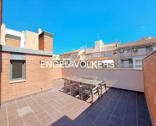 Terrace of House or chalet to rent in  Barcelona Capital  with Air Conditioner, Heating and Parquet flooring