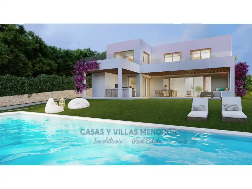 Jardín de Casa o chalet en venta en Es Mercadal