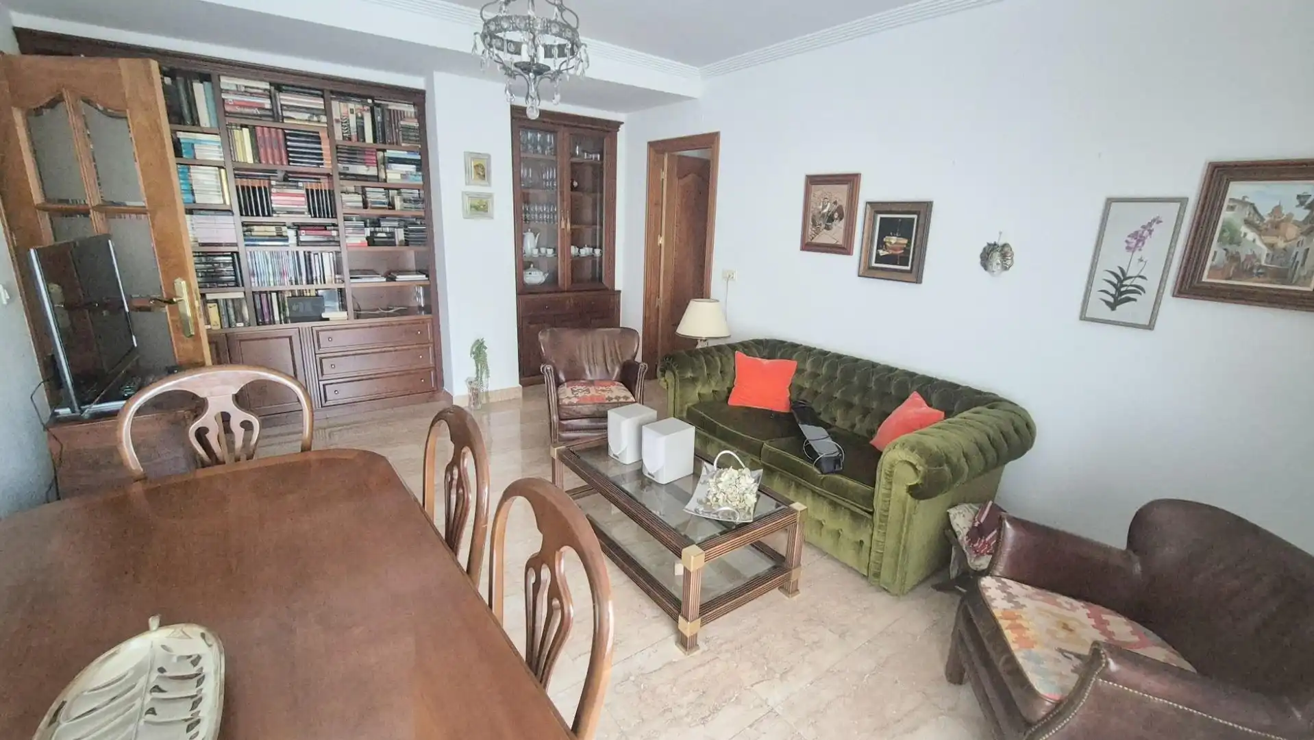 Living room of Flat for sale in Salamanca  with Heating and Balcony