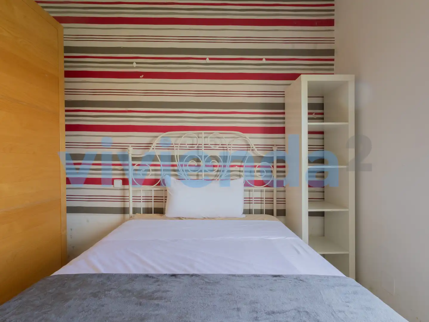 Bedroom of Flat for sale in Madrid  with Air Conditioner and Heating