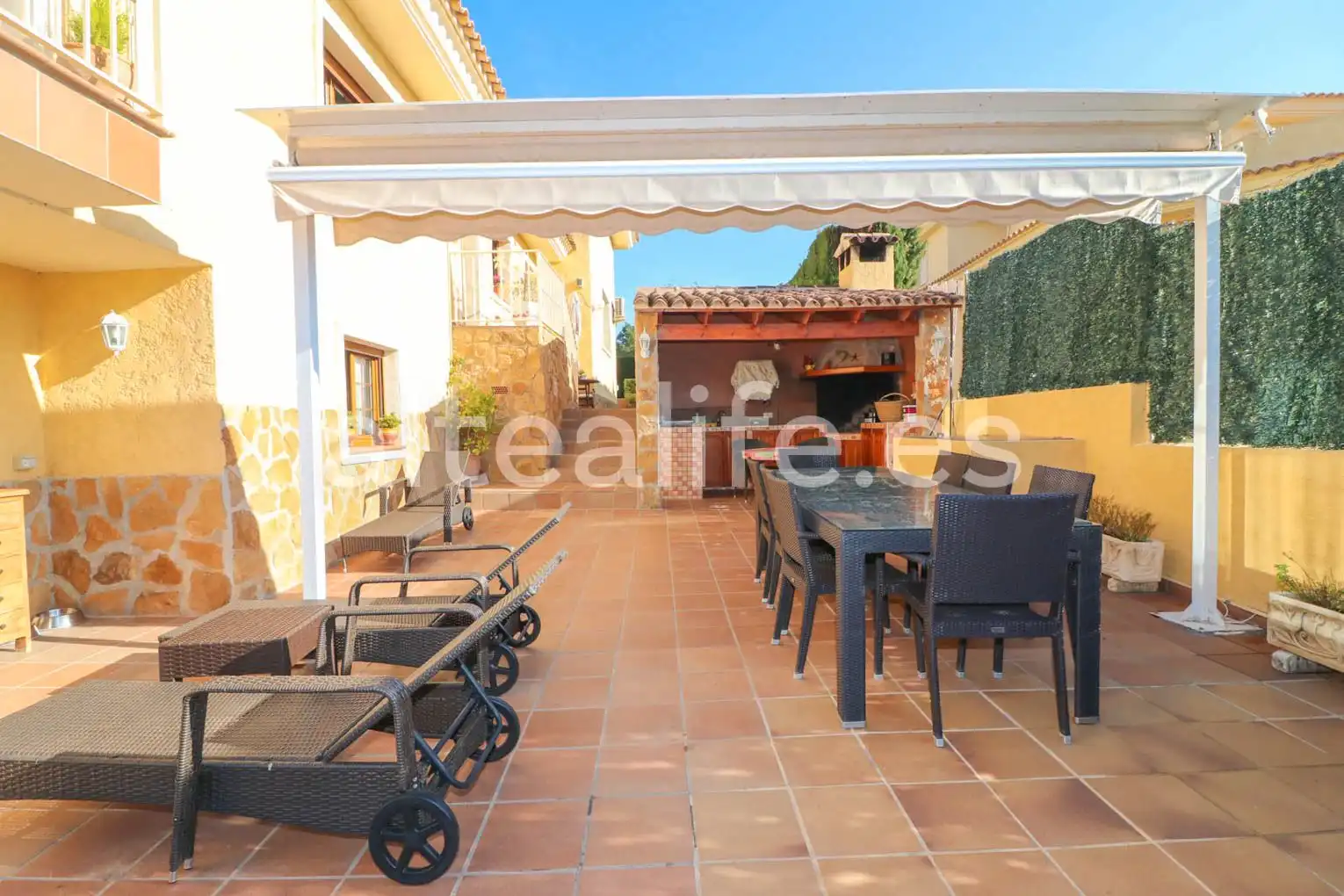 Terraza de Casa o chalet en venta en La Nucia con Aire acondicionado, Calefacción y Jardín privado