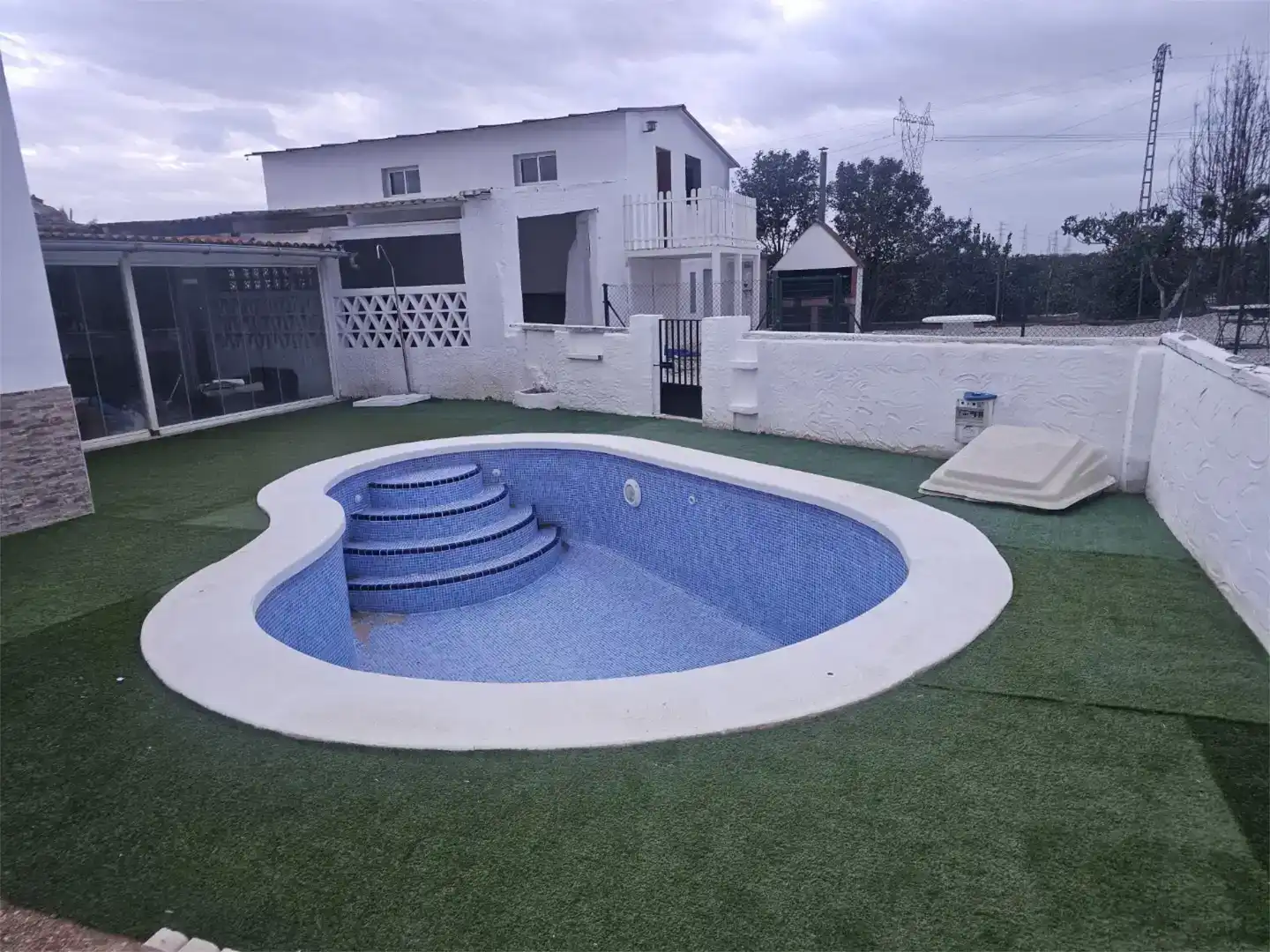Piscina de Finca rústica en venda en Granja de Rocamora amb Aire condicionat, Piscina i Balcó