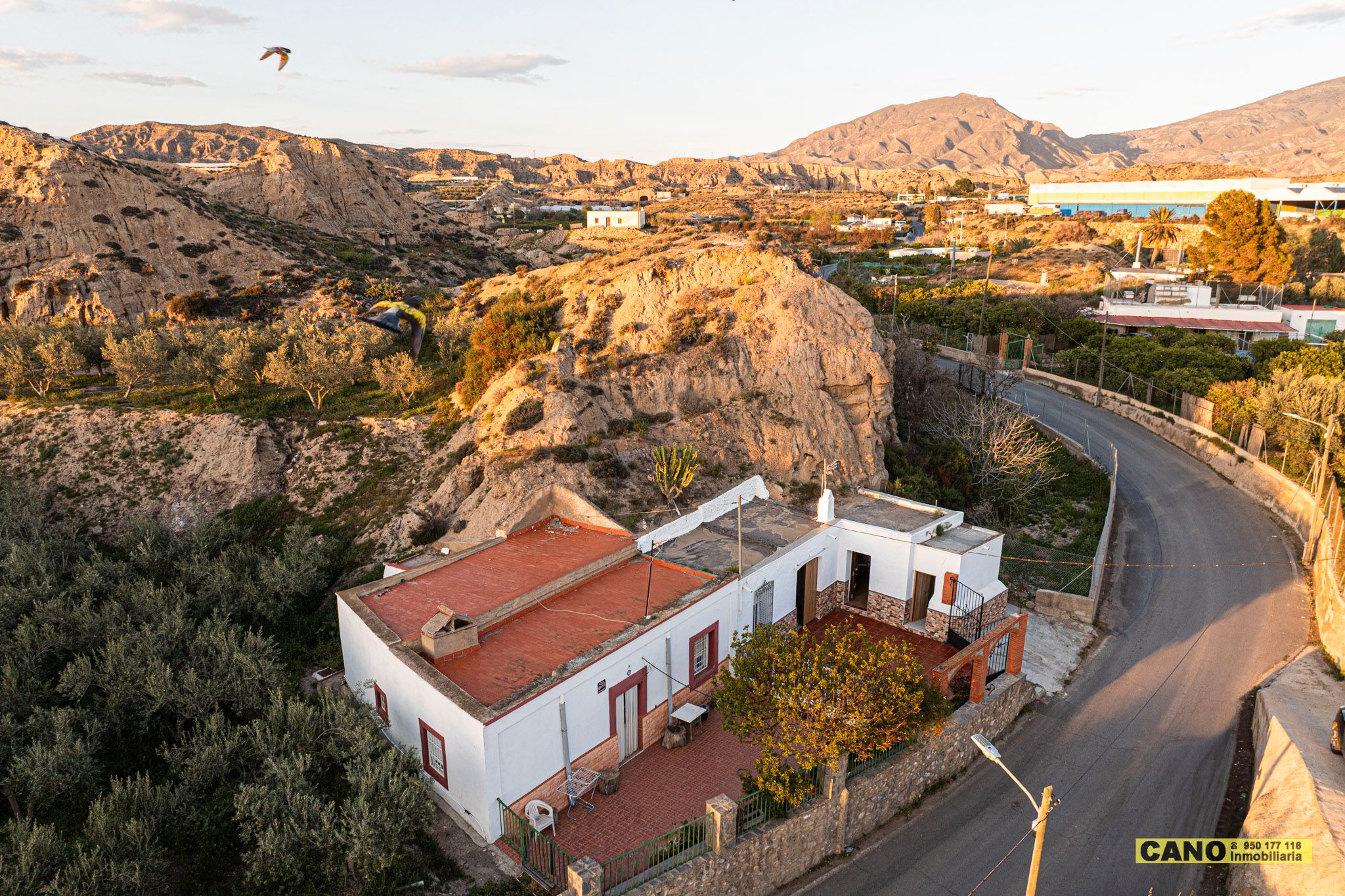 Vista exterior de Casa o chalet en venta en Gádor con Terraza