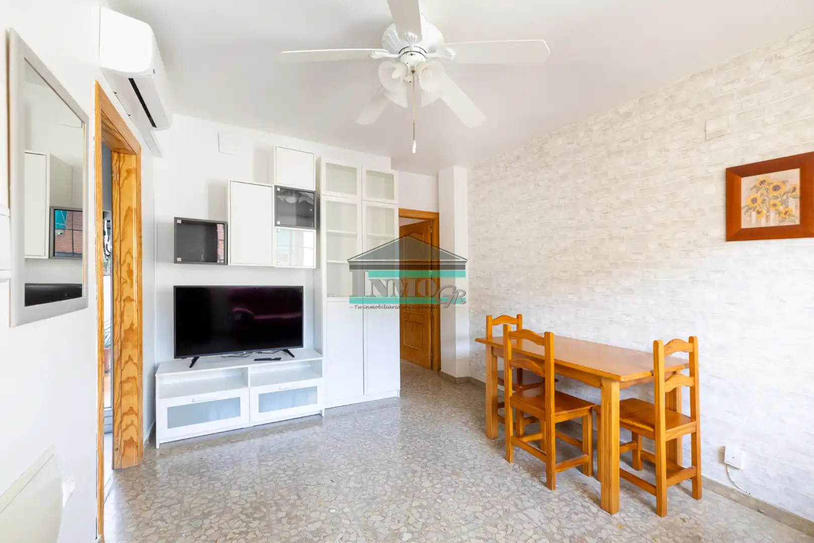 Sala de estar de Piso en venta en Armilla con Aire acondicionado, Amueblado y Balcón