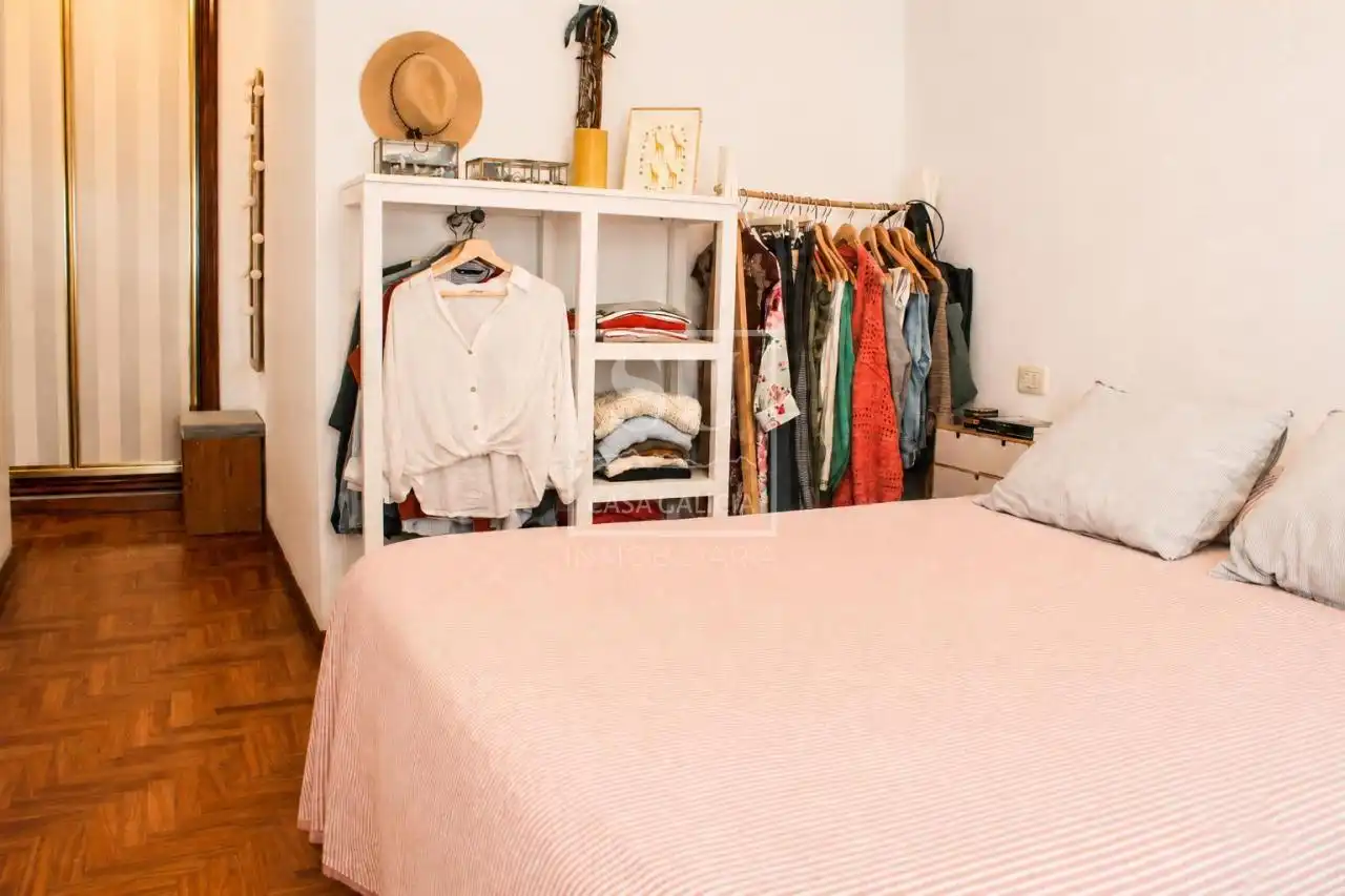 Bedroom of Flat for sale in Nigrán  with Heating, Parquet flooring and Storage room