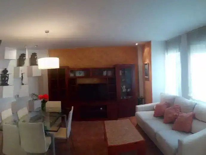 Wohnzimmer von Dachboden zur Miete in Gandia mit Klimaanlage, Möbliert und Balkon