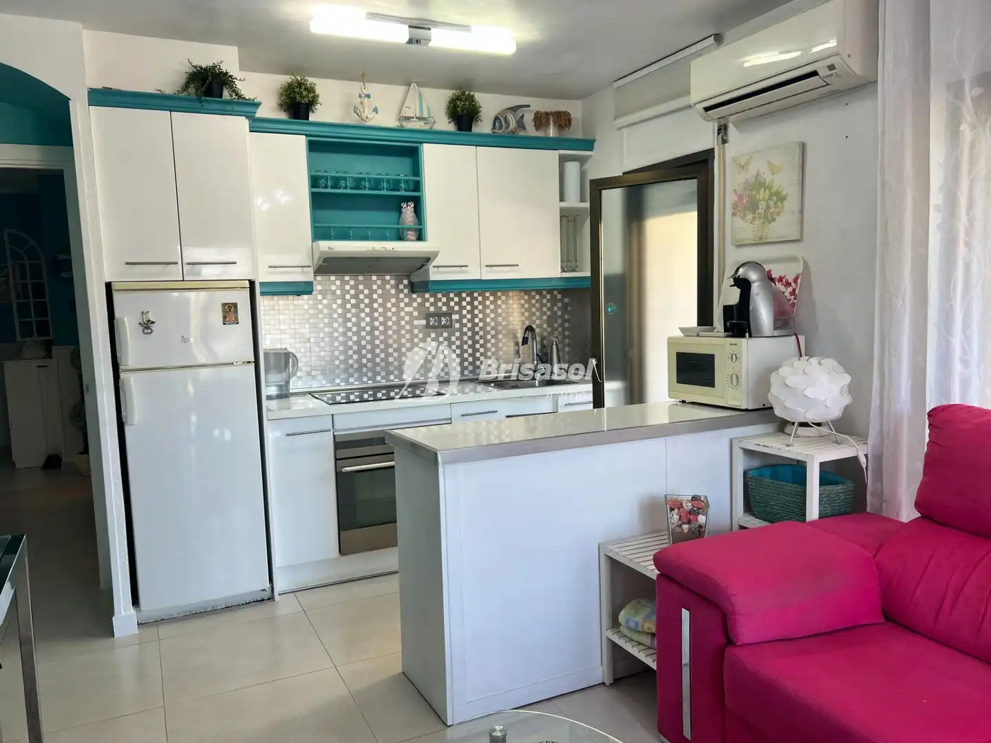 Kitchen of Flat for sale in Salou  with Air Conditioner, Terrace and Community pool