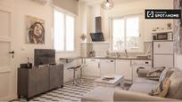 Kitchen of Flat to rent in  Madrid Capital  with Air Conditioner, Heating and Furnished