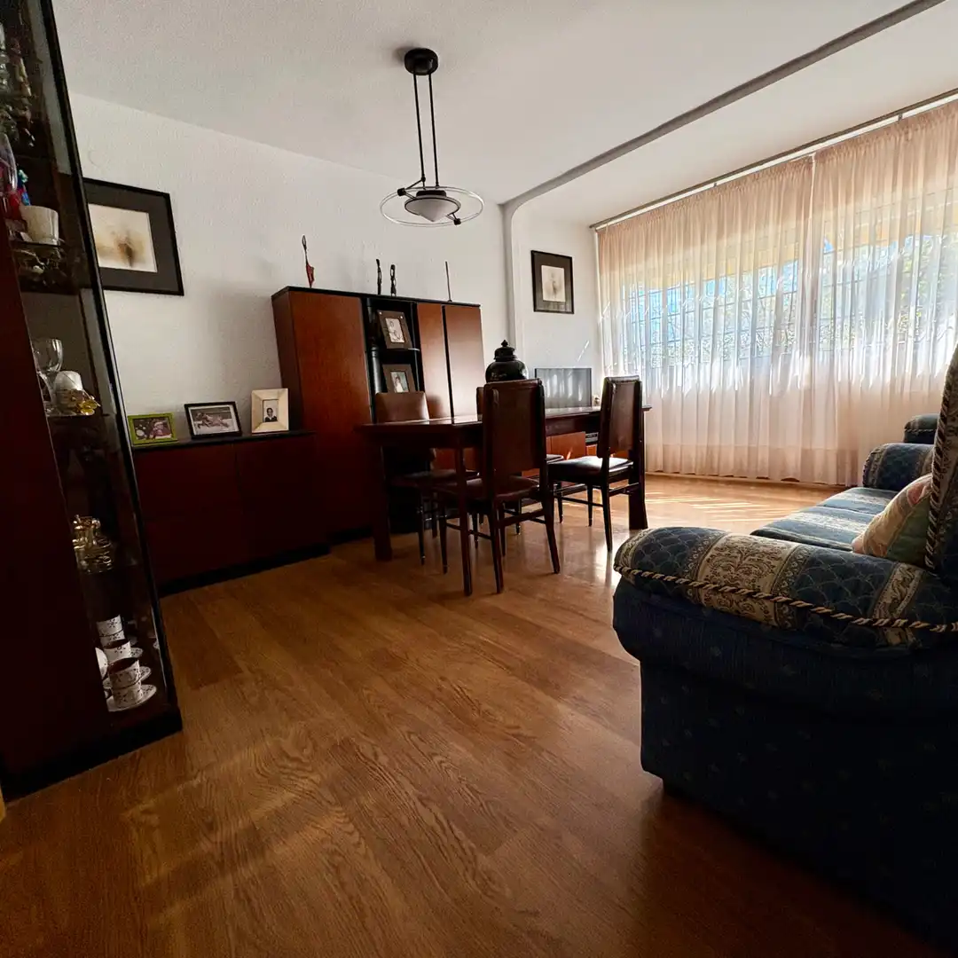 Living room of Flat for sale in Sant Boi de Llobregat  with Air Conditioner, Heating and Furnished