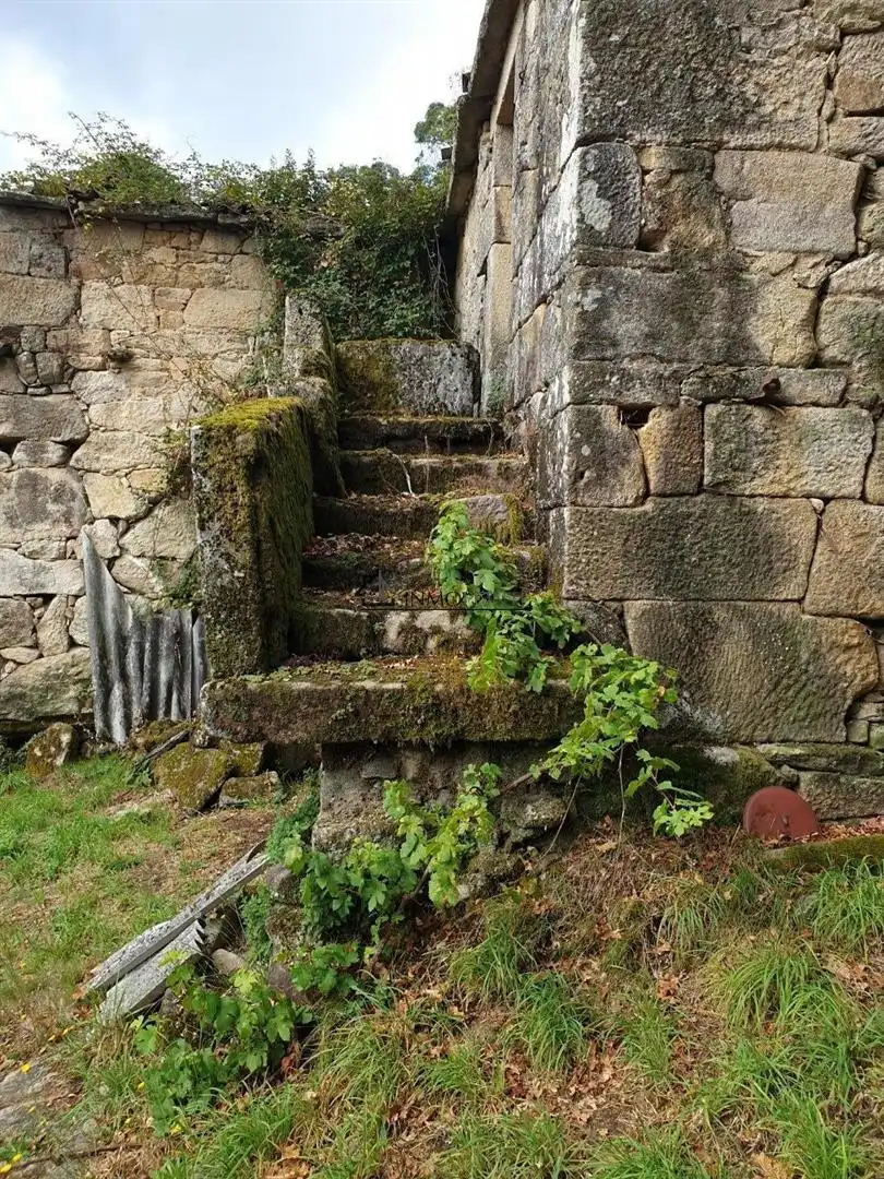 Vista exterior de Casa o chalet en venta en Campo Lameiro con Jardín privado
