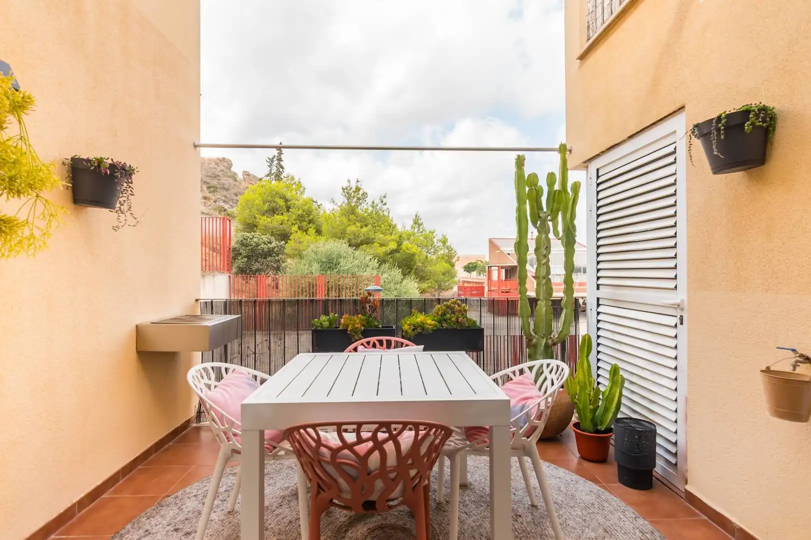 Terrassa de Dúplex en venda en Murcia amb Aire condicionat, Calefacció i Jardí privat