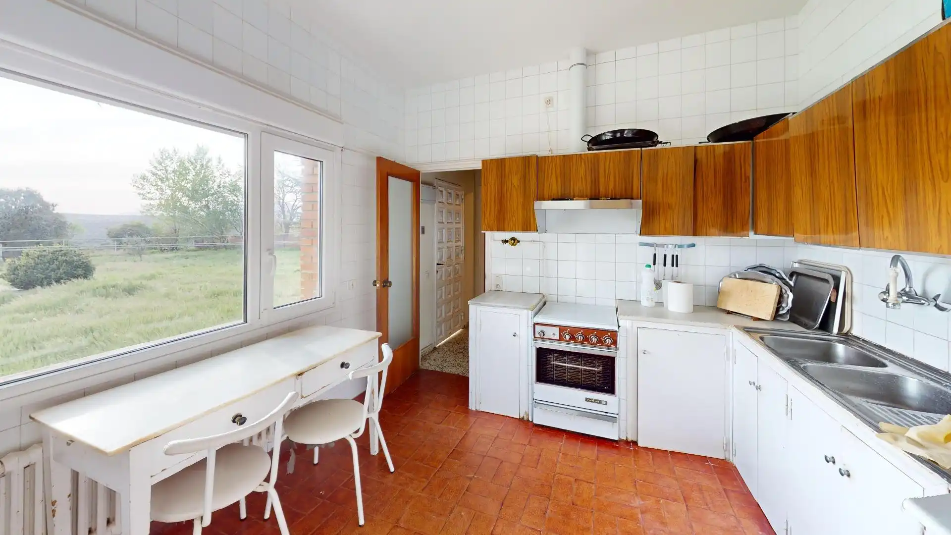 Cocina de Casa o chalet en venta en Pedrezuela con Calefacción, Jardín privado y Terraza