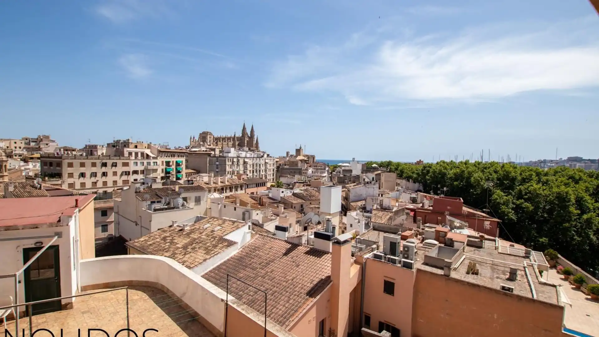 Vista exterior de Ático en venta en  Palma de Mallorca