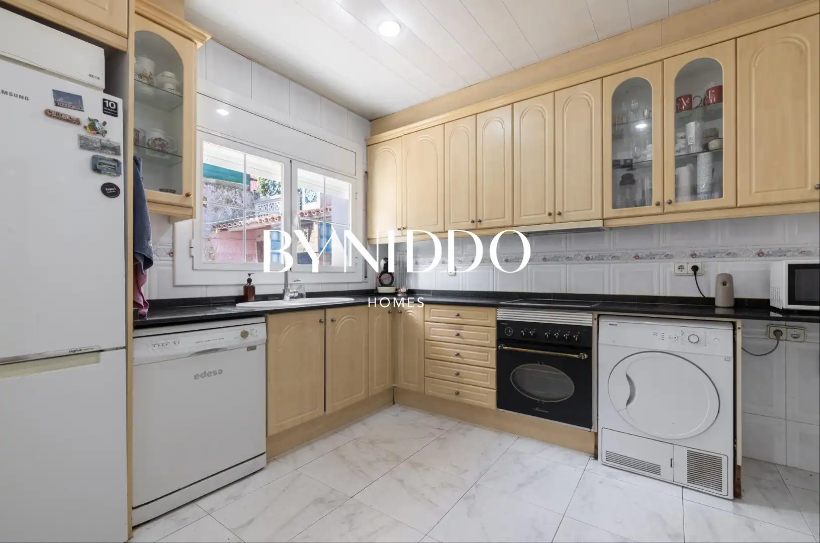 Kitchen of Houses for sale in Sant Cugat del Vallès  with Heating, Private garden and Terrace