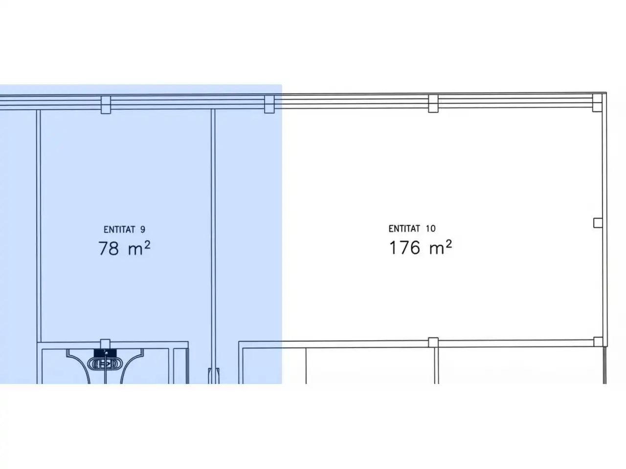 Office space with lift for sale in Avenida Corts Catalanes, imagen 2