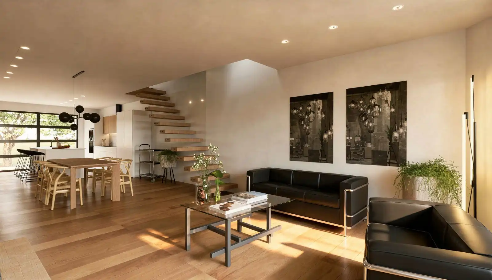 Sala de estar de Casa adosada en venta en Castelldefels con Terraza y Balcón